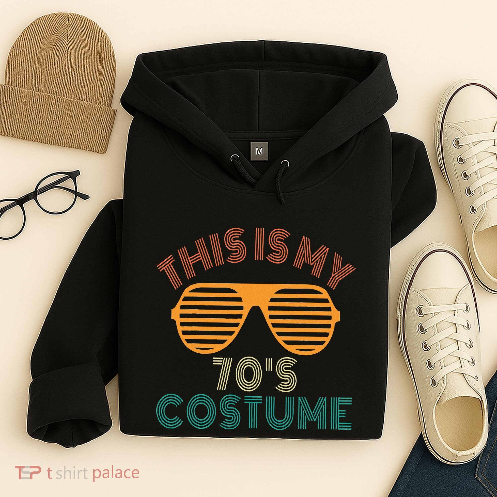 This Is My 70s Costume Retro 80s 90s Party Hoodie