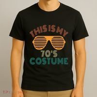 This Is My 70s Costume Retro 80s 90s Party T-Shirt thumb 3