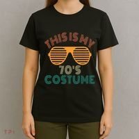 This Is My 70s Costume Retro 80s 90s Party T-Shirt thumb 4