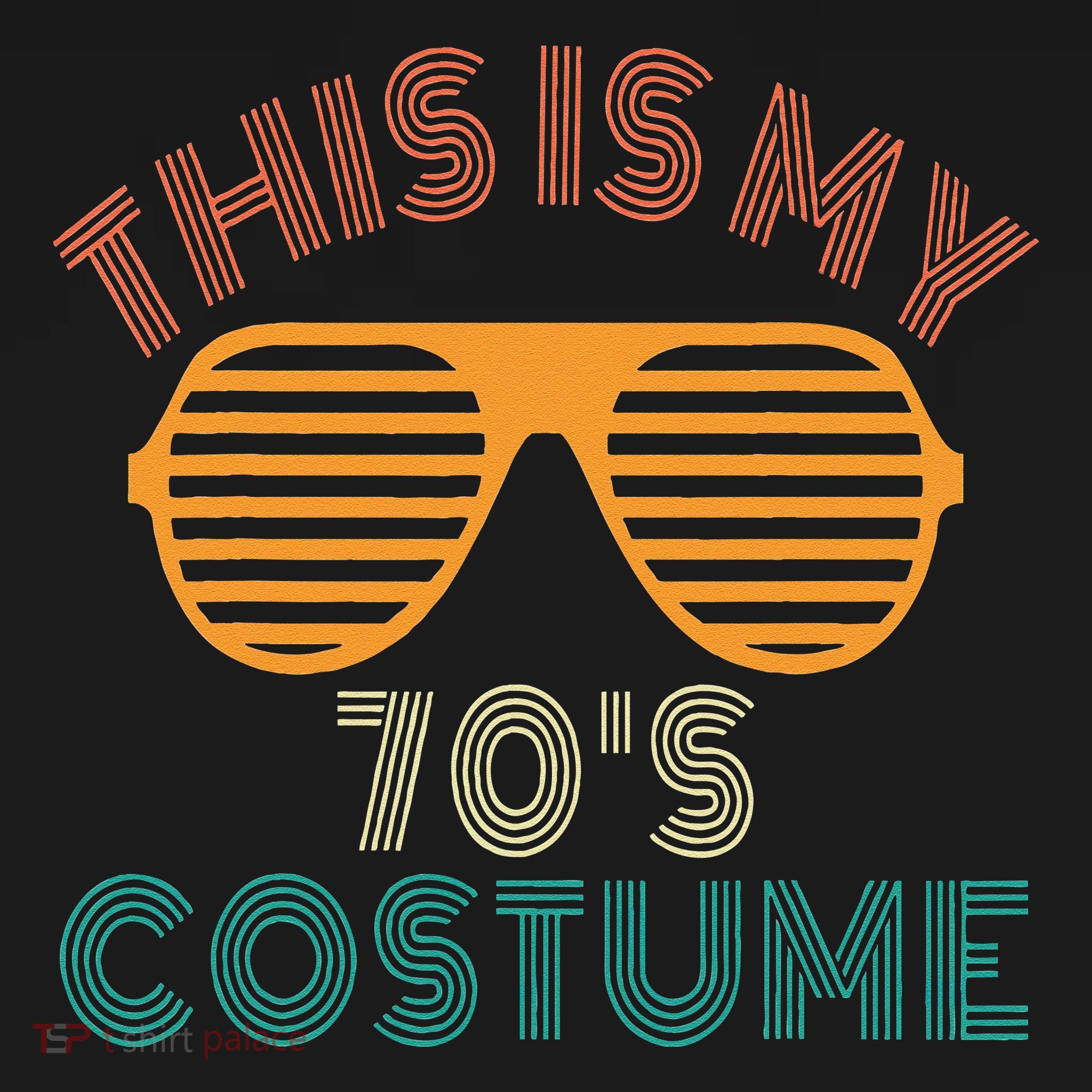 This Is My 70s Costume Retro 80s 90s Party Mousepad
