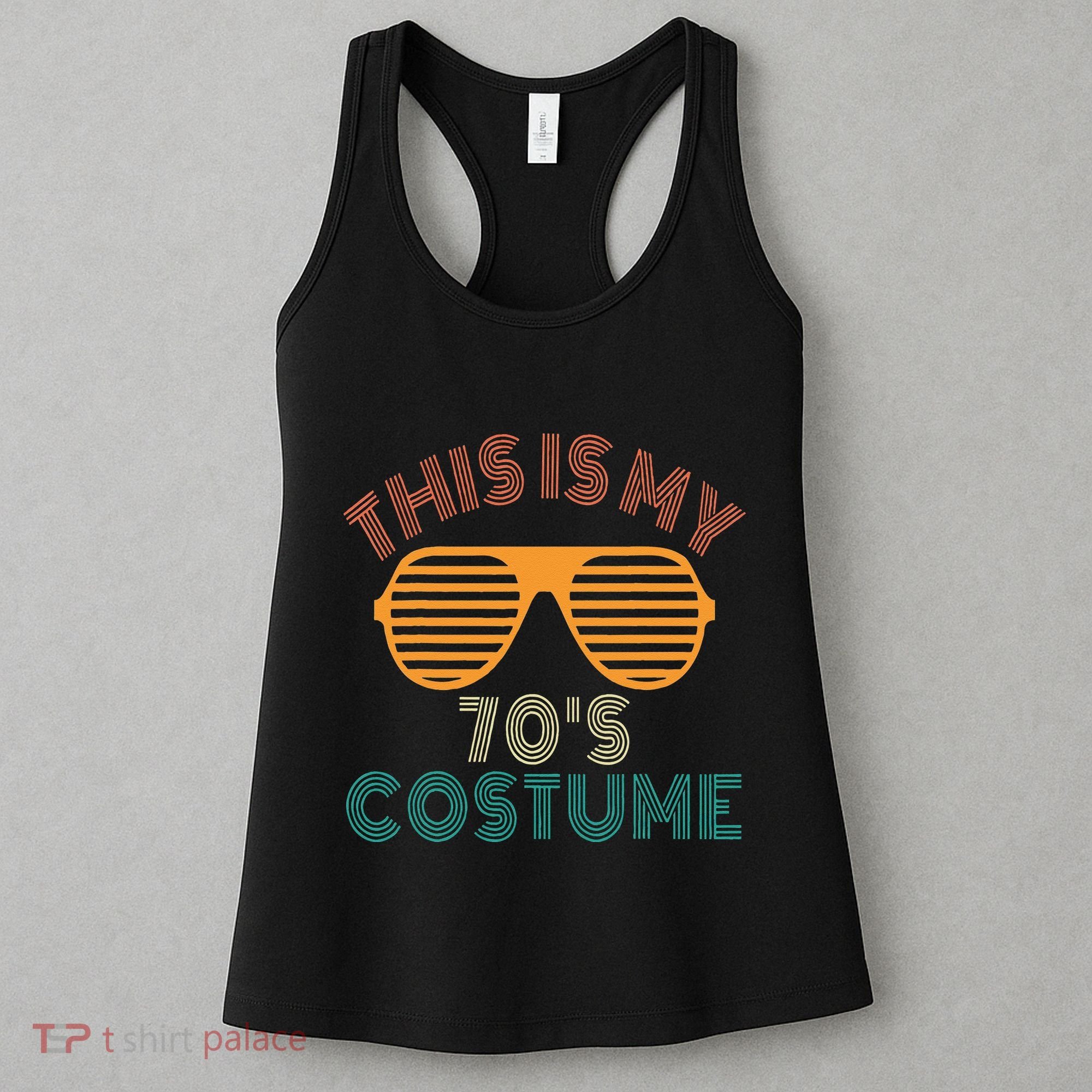 This Is My 70s Costume Retro 80s 90s Party Women's Tank Top