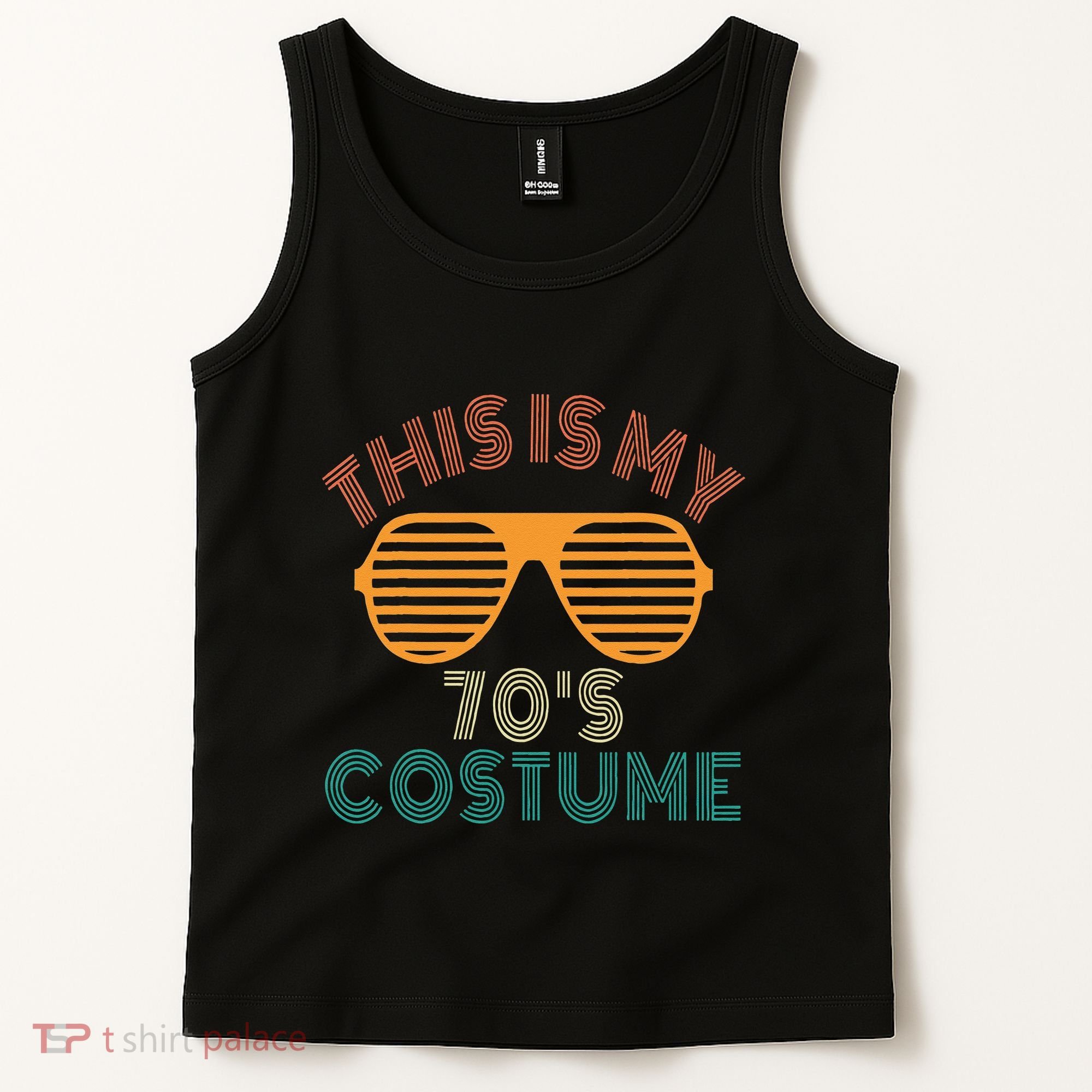 This Is My 70s Costume Retro 80s 90s Party Tank Top