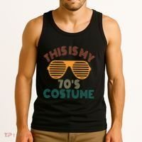 This Is My 70s Costume Retro 80s 90s Party Tank Top thumb 3