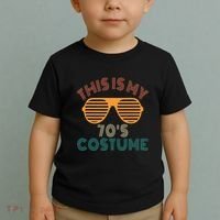 This Is My 70s Costume Retro 80s 90s Party Toddler T-Shirt thumb 2
