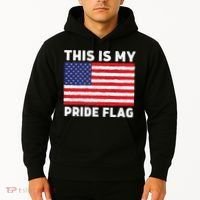 This Is My Pride Flag USA American Flag Hoodie thumb 2