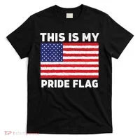 This Is My Pride Flag USA American Flag T-Shirt thumb 0