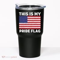 This Is My Pride Flag USA American Flag Tumbler thumb 0