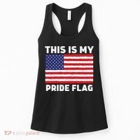 This Is My Pride Flag USA American Flag Women's Tank Top thumb 0