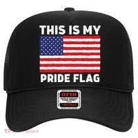 This Is My Pride Flag USA American Flag Hat thumb 0