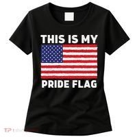 This Is My Pride Flag USA American Flag Women's T-Shirt thumb 0