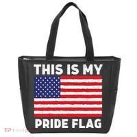 This Is My Pride Flag USA American Flag Tote Bag thumb 0