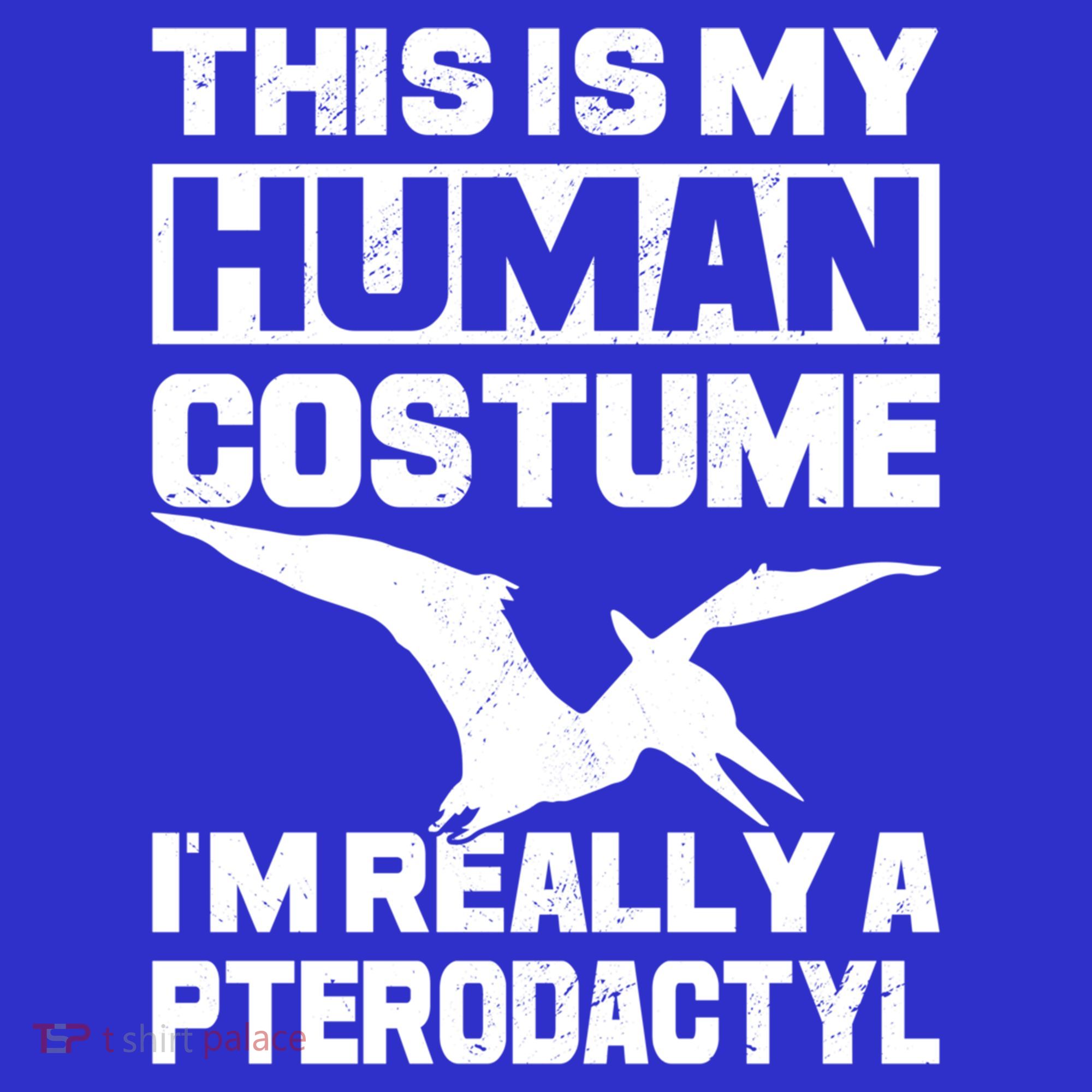 This Is My Hu I'm Really A Pterodactyl Halloween Dinosaur Gift Visor