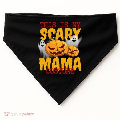This Is My Scary Mama Costume USA-Made Doggie Bandana