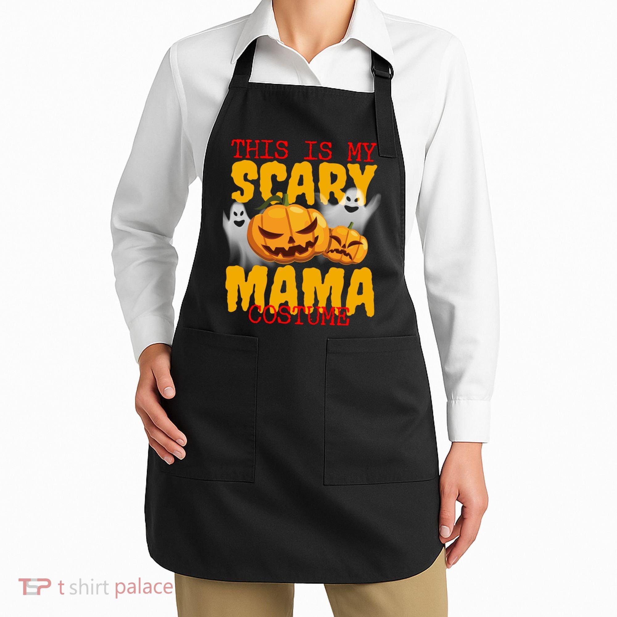 This Is My Scary Mama Costume Apron