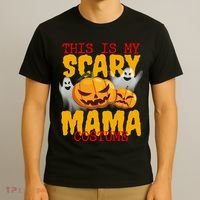 This Is My Scary Mama Costume T-Shirt thumb 3