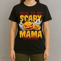This Is My Scary Mama Costume T-Shirt thumb 4