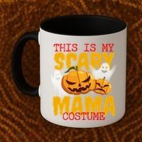 This Is My Scary Mama Costume Coffee Mug thumb 2
