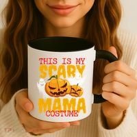This Is My Scary Mama Costume Coffee Mug thumb 3