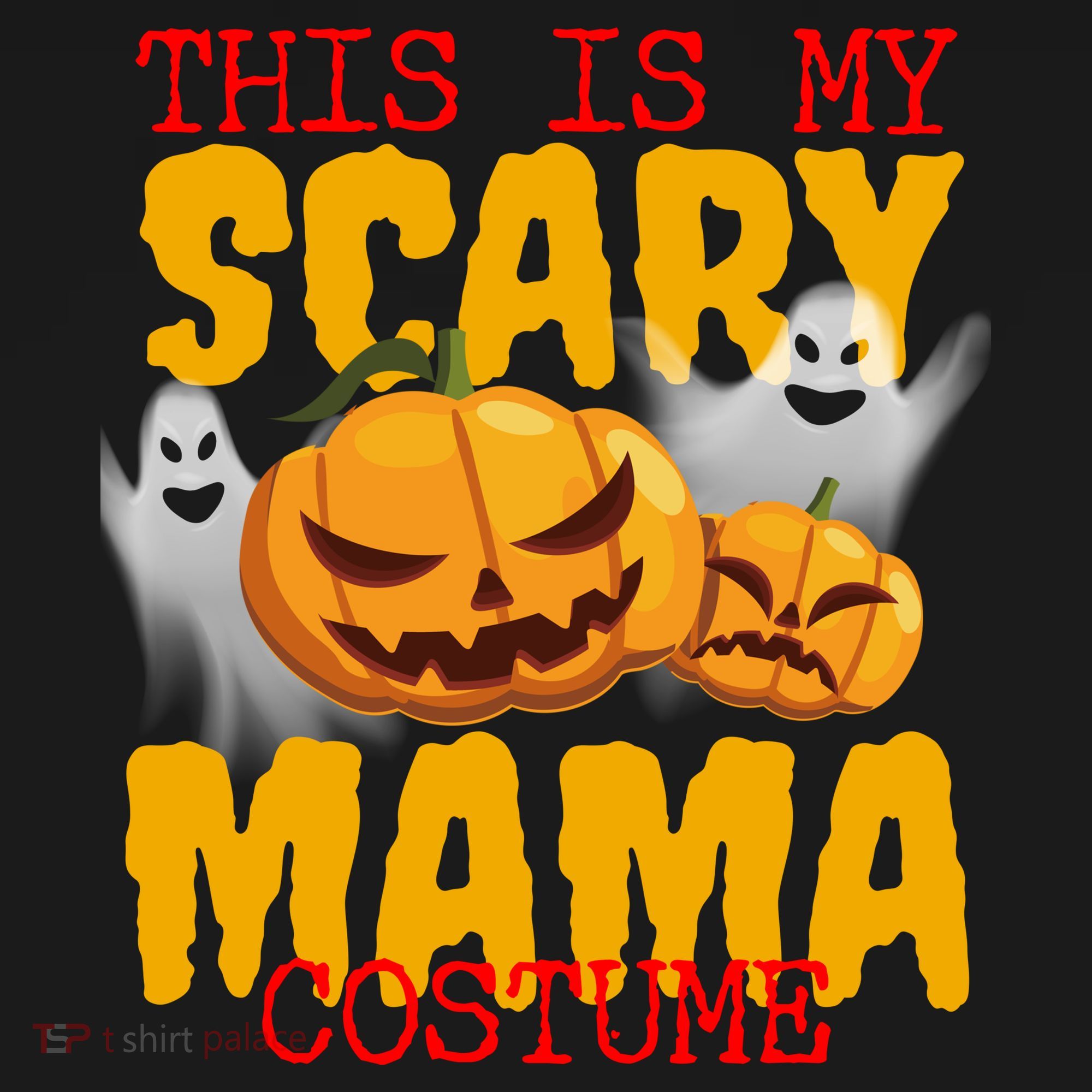 This Is My Scary Mama Costume Polo