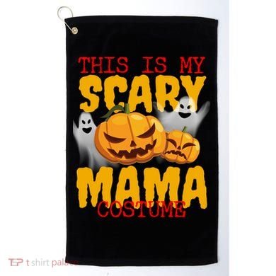 This Is My Scary Mama Costume Golf Towel