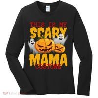 This Is My Scary Mama Costume Women's Long Sleeve Shirt thumb 0