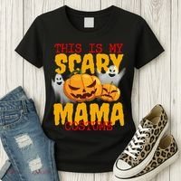 This Is My Scary Mama Costume Women's T-Shirt thumb 3