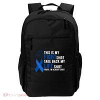 This Is My Fight Colon Cancer Awareness Backpack thumb 0