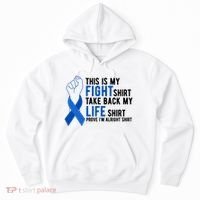 This Is My Fight Colon Cancer Awareness Hoodie thumb 0