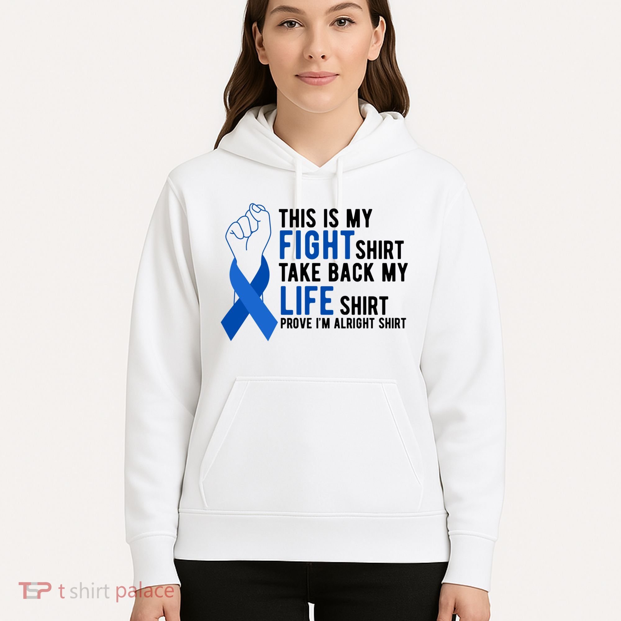 This Is My Fight Colon Cancer Awareness Hoodie