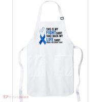 This Is My Fight Colon Cancer Awareness Apron thumb 0