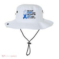 This Is My Fight Colon Cancer Awareness Bucket Hat thumb 0