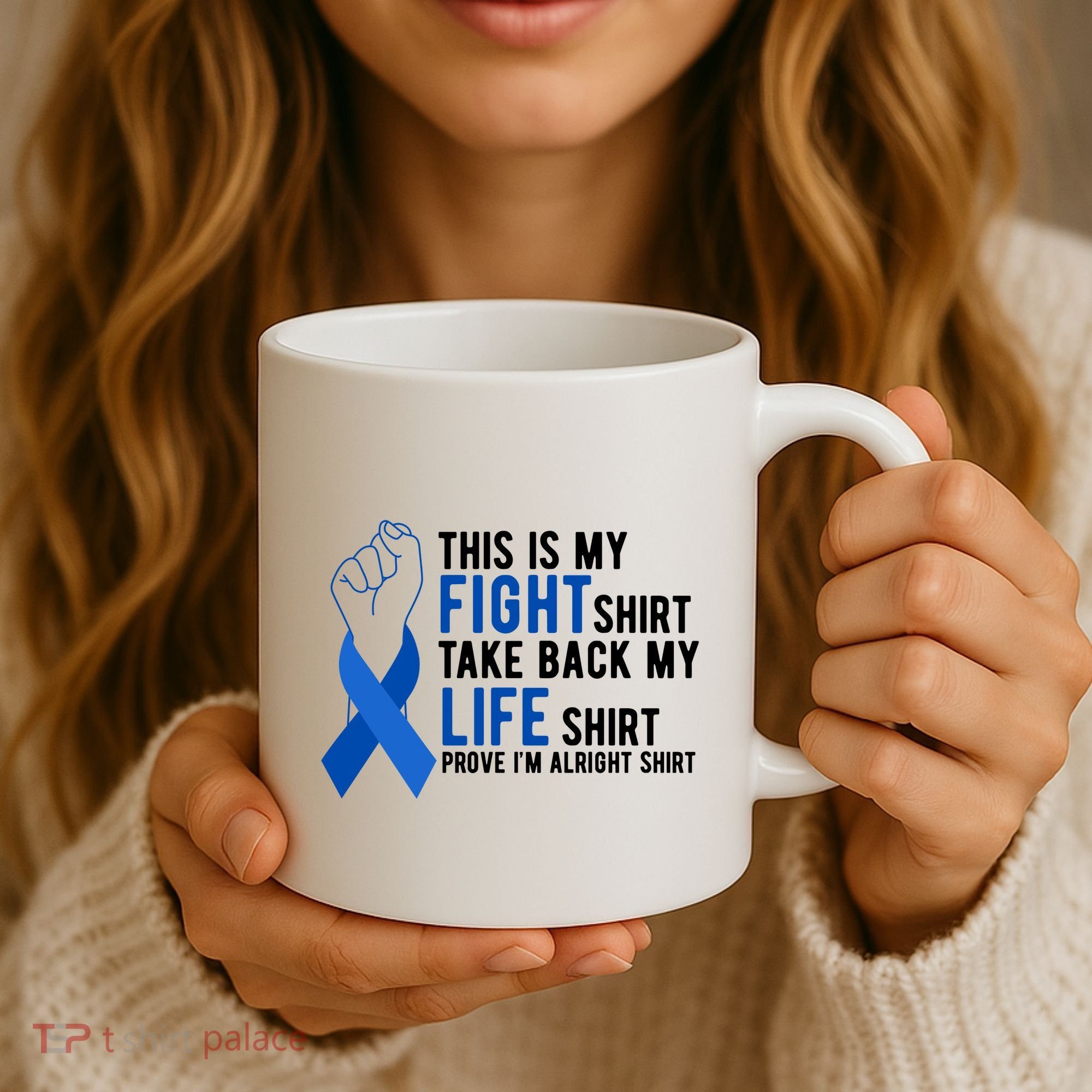 This Is My Fight Colon Cancer Awareness Coffee Mug