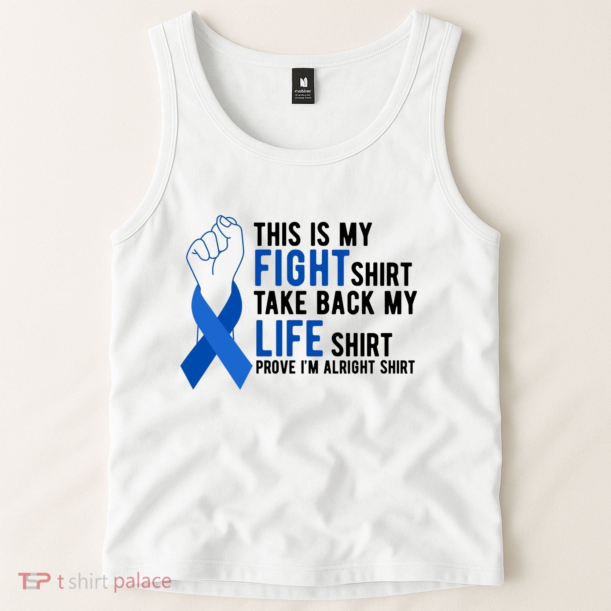 This Is My Fight Colon Cancer Awareness Tank Top