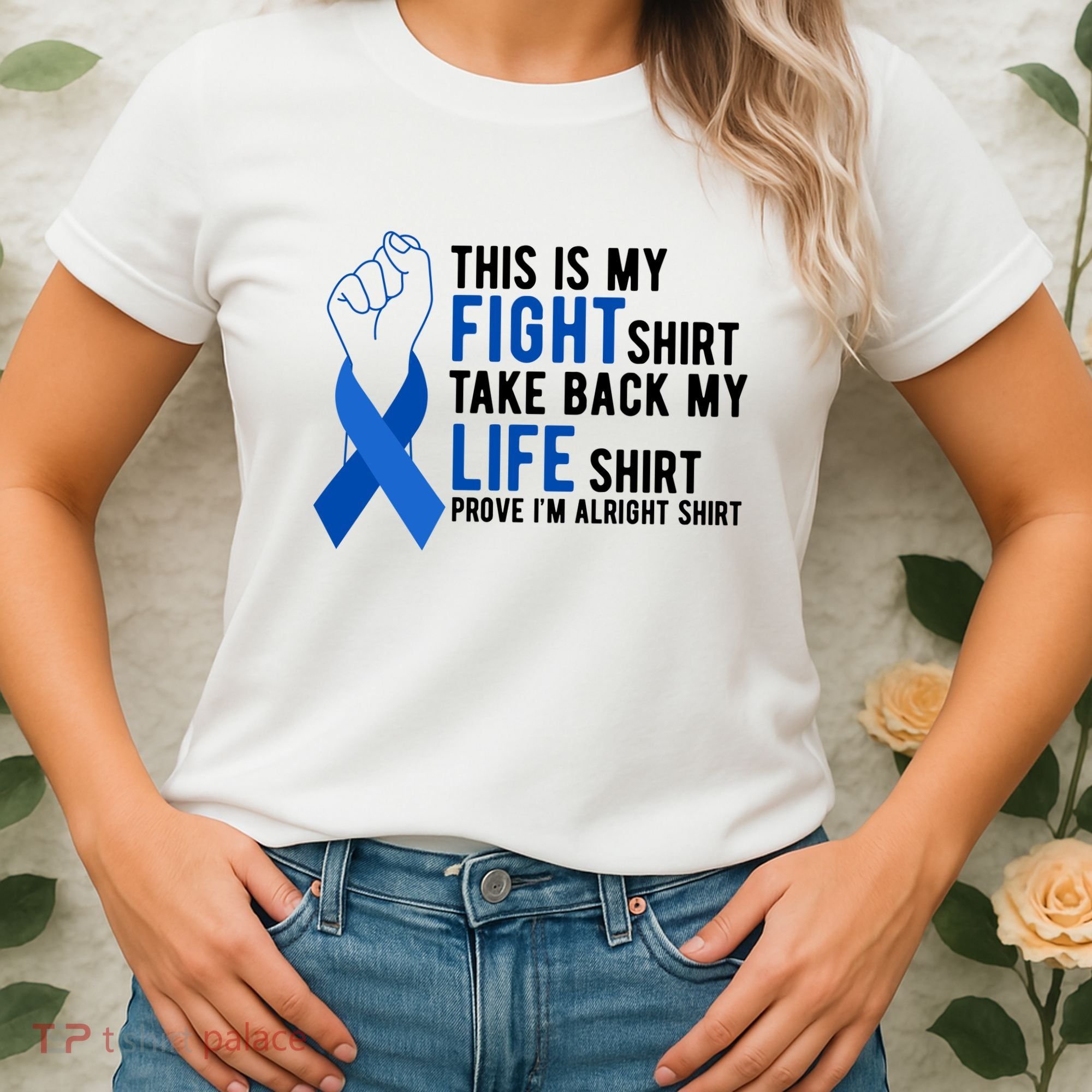 This Is My Fight Colon Cancer Awareness Women's T-Shirt