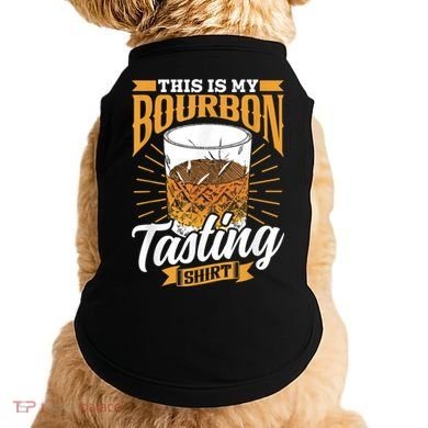 This Is My Bourbon Tasting Drinker Drinking Bourbon Doggie Tank