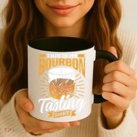 This Is My Bourbon Tasting Drinker Drinking Bourbon Coffee Mug thumb 3