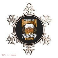 This Is My Bourbon Tasting Drinker Drinking Bourbon Ornament thumb 0