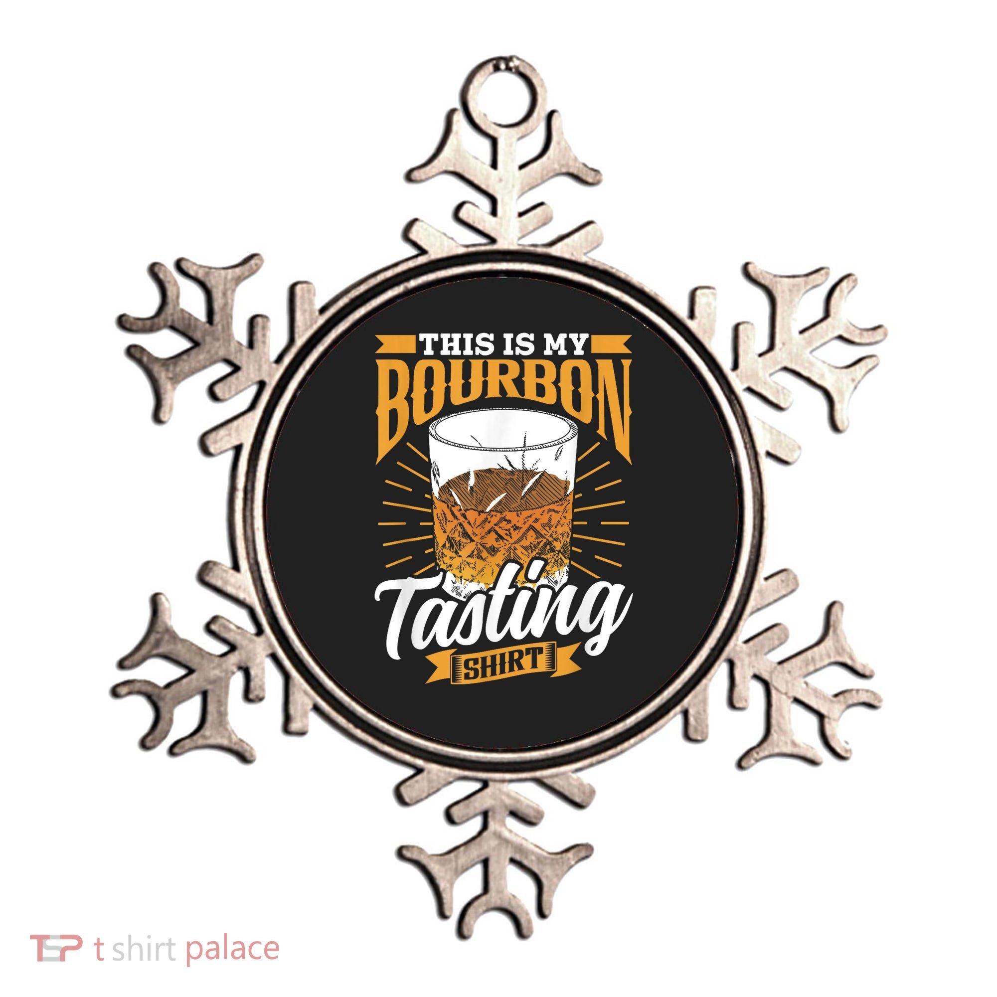 This Is My Bourbon Tasting Drinker Drinking Bourbon Ornament