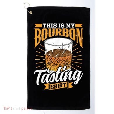 This Is My Bourbon Tasting Drinker Drinking Bourbon Golf Towel