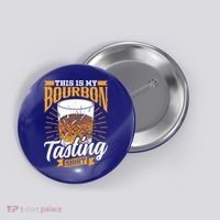 This Is My Bourbon Tasting Drinker Drinking Bourbon Button thumb 0