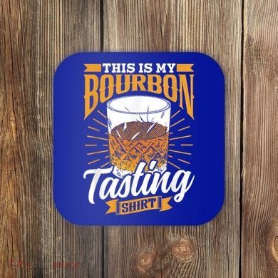 This Is My Bourbon Tasting Drinker Drinking Bourbon Coaster