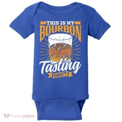 This Is My Bourbon Tasting Drinker Drinking Bourbon Baby Bodysuit