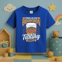 This Is My Bourbon Tasting Drinker Drinking Bourbon Toddler T-Shirt thumb 3