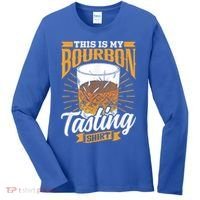 This Is My Bourbon Tasting Drinker Drinking Bourbon Women's Long Sleeve Shirt thumb 0