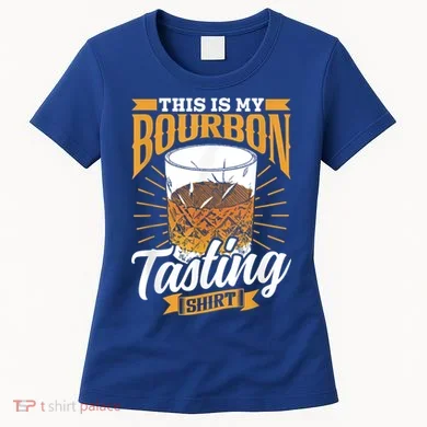 This Is My Bourbon Tasting Drinker Drinking Bourbon Women's T-Shirt