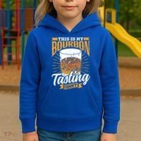 This Is My Bourbon Tasting Drinker Drinking Bourbon Kids Hoodie thumb 3