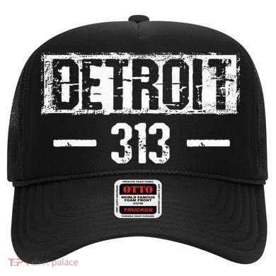 This Is My Detroit 313 Michigan Distressed Hat