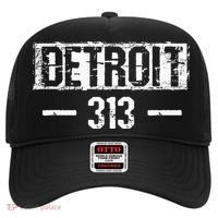This Is My Detroit 313 Michigan Distressed Hat thumb 0