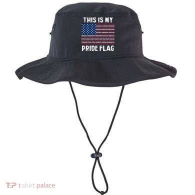 This Is My Pride Flag USA US Flag Patriotic Bucket Hat