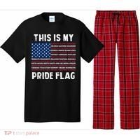 This Is My Pride Flag USA US Flag Patriotic Pajama Set thumb 0